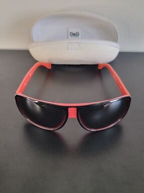 D&G Wrap-Around Sunglasses with Case